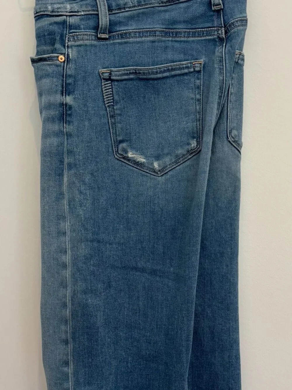 Paige Anessa Petite Wide Leg Jean - 27 - Picture 6 of 10